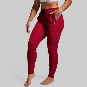 Born Primitive Recovery Joggers in Cranberry